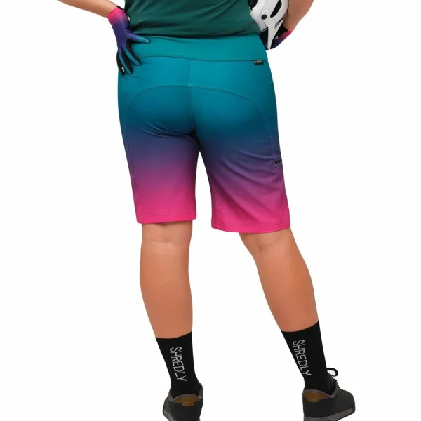 Women Shredly Limitless 11" Stretch Waistband High-Rise Shorts - Women's