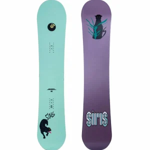 Sims Macrodose Snowboard + Season Universal Snowboard Bindings
