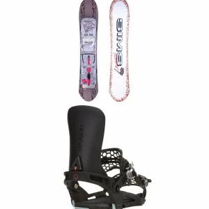 Sims Nub Snowboard 2024 + Season Universal Snowboard Bindings