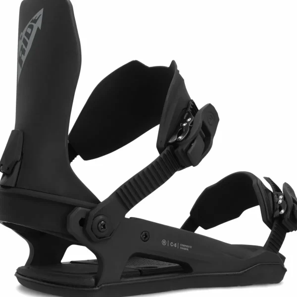 Sims Solo Snowboard + Ride C-6 Snowboard Bindings 2024