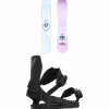 Sims Undertaker Snowboard + Ride C-6 Snowboard Bindings 2024