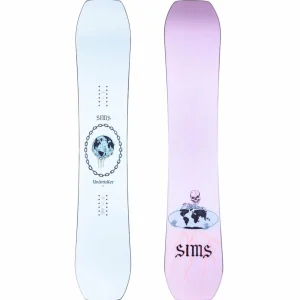 Sims Undertaker Snowboard + Ride C-6 Snowboard Bindings 2024