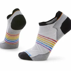Women Smartwool Run Zero Cushion Pride Rainbow Low Ankle Socks - Unisex