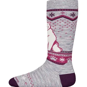 Kids Smartwool Wintersport Full Cushion Polar Bear OTC Socks - Kids'