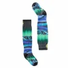 Kids Smartwool Zero Cushion Aurora Flash Print OTC Socks - Kids'