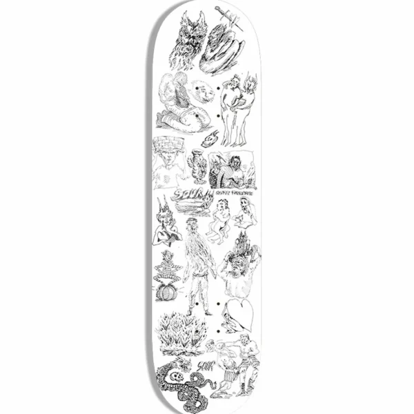 Sour Solution Gustav Sketchbook 8.25 Skateboard Deck