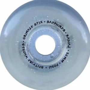Spitfire x Grimple Stix Dust 90d Sapphires Skateboard Wheels