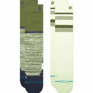 Stance Backside Mid Poly Snow Socks 2-Pack