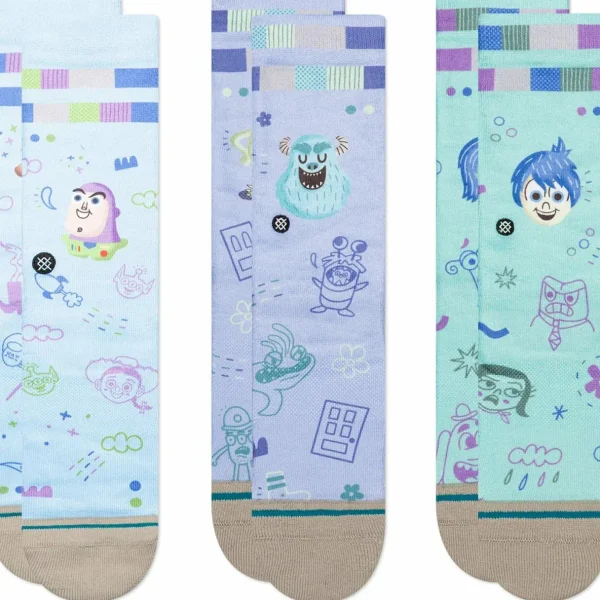 Kids Stance Pixar by Ryan 3-Pack Socks - Kids'