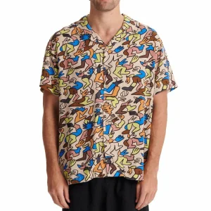 The Critical Slide Society Gus Goes West Short-Sleeve Resort Shirt - Men's