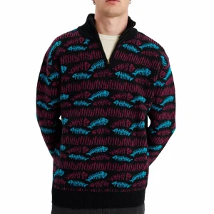The Critical Slide Society Boneyard 1/4 Zip Knit - Men's