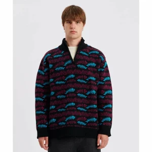 The Critical Slide Society Boneyard 1/4 Zip Knit - Men's
