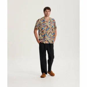 The Critical Slide Society Gus Goes West Short-Sleeve Resort Shirt - Men's