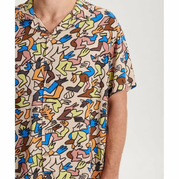 The Critical Slide Society Gus Goes West Short-Sleeve Resort Shirt - Men's