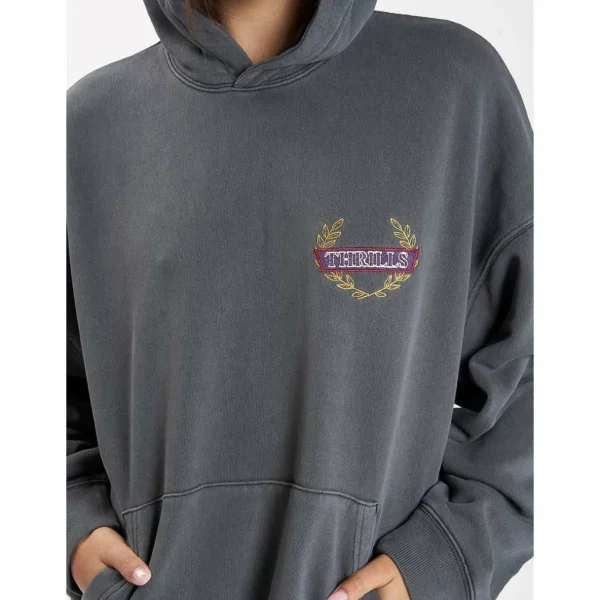 Women Thrills Built For Speed Cocoon Panel Hoodie - Women's