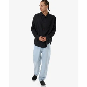 Thrills Hemp Minimal Oversize Long-Sleeve Shirt