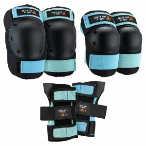 Triple 8 Saver Series Color Collection Skateboard Pad Set