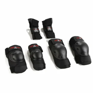 Triple 8 Saver Series High Impact 3 Pack Skateboard Pad Set