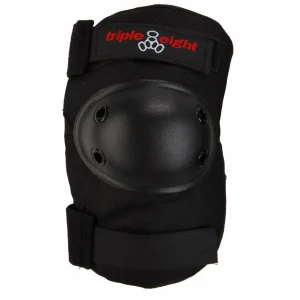 Triple 8 Sweatsaver w/ Liner Skateboard Helmet + Saver Series High Impact Adult Skateboard Pad Set