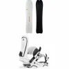 United Shapes Deep Reach Snowboard + Union Force Snowboard Bindings 2025