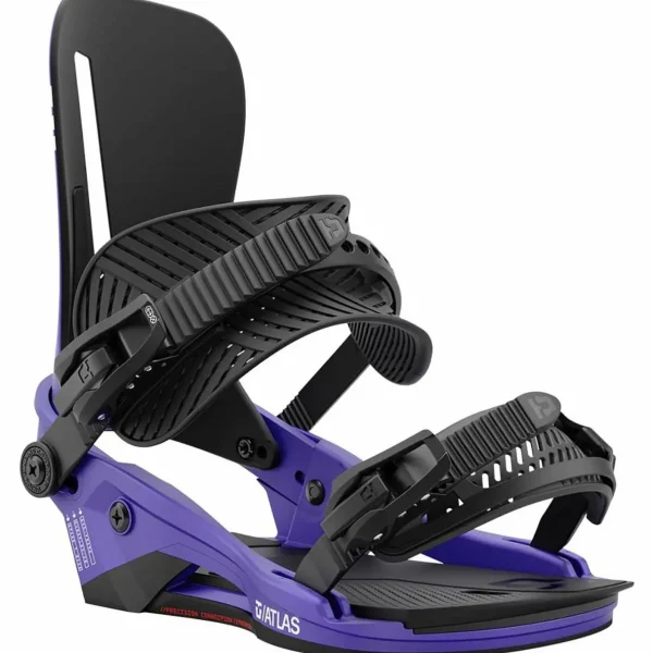 United Shapes Experiment Snowboard + Union Atlas Snowboard Bindings 2025