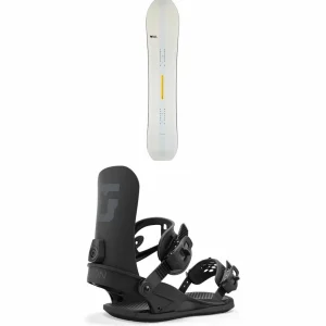 United Shapes Horizon Snowboard + Union Legacy Snowboard Bindings - Women's 2025