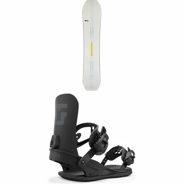 United Shapes Horizon Snowboard + Union Legacy Snowboard Bindings - Women's 2025