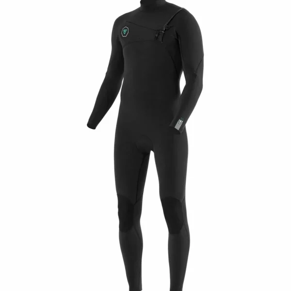Vissla 7 Seas 4/3 Chest Zip Wetsuit + 7 Seas 3mm  Split Toe Wetsuit Boots