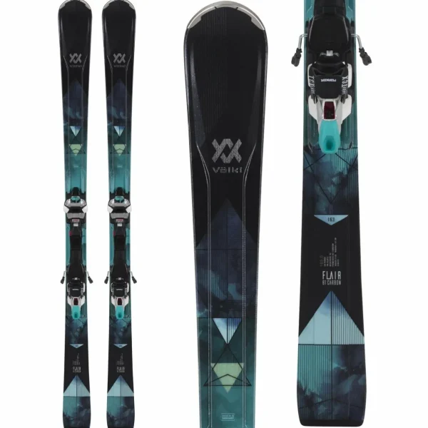 Völkl Flair 81 Skis + iPT WR XL 11 TCX GW Lady Bindings 2019 - Used