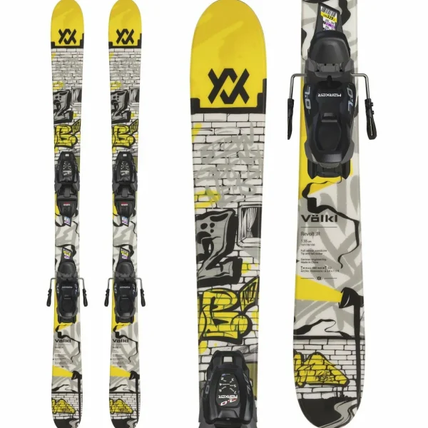 Kids Völkl Revolt Jr Urban Skis + vMotion 4.5 Jr Bindings - Kids' 2025