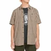 Volcom Arvostripe Woven Short-Sleeve Shirt - Men's