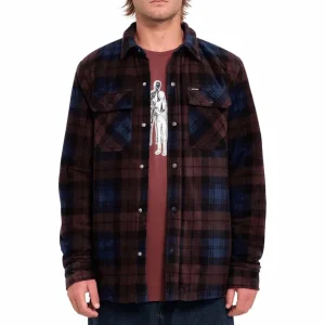 Volcom Bowered Fleece Long-Sleeve Shirt - Men's