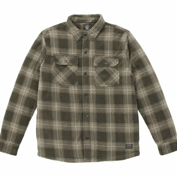 Volcom Bowered Fleece Long-Sleeve Shirt - Men's