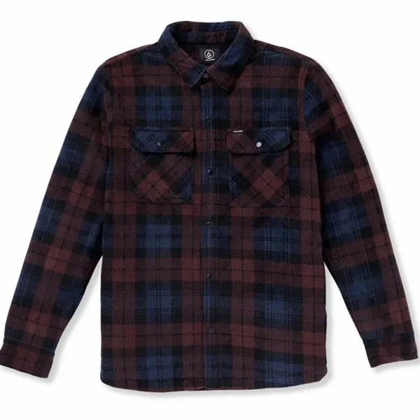 Volcom Bowered Fleece Long-Sleeve Shirt - Men's