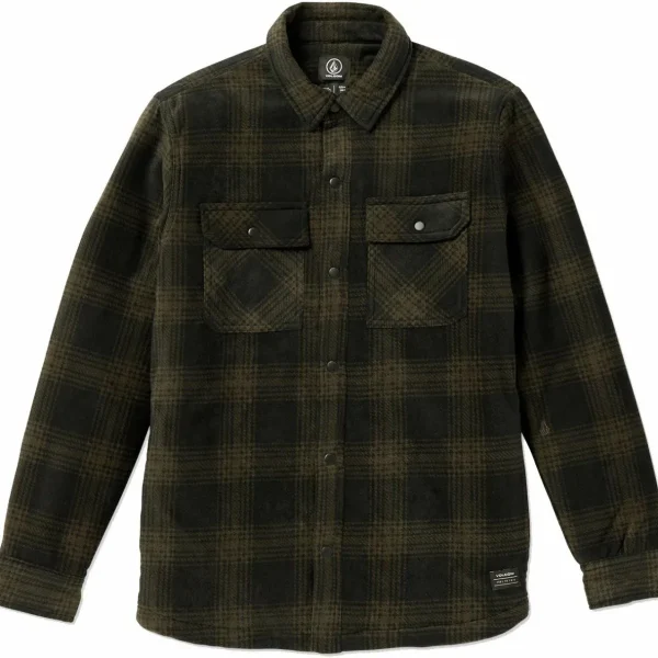 Volcom Bowered Fleece Long-Sleeve Shirt - Men's