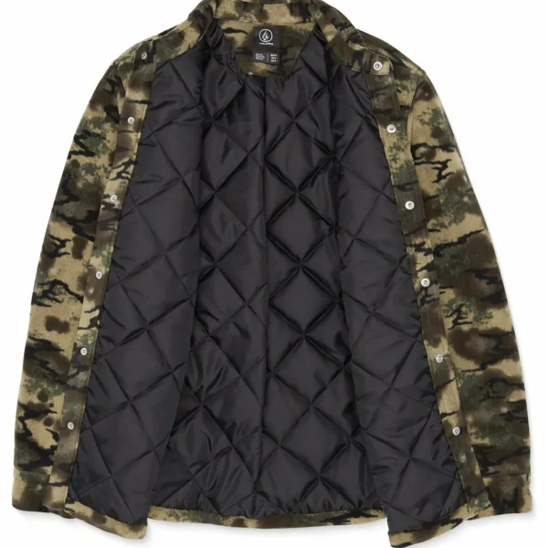 Volcom Bowered Fleece Long-Sleeve Shirt - Men's