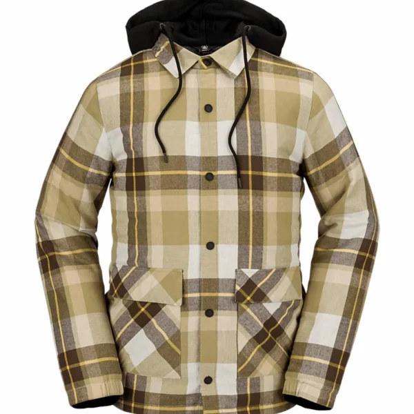 Volcom Insulated Riding Flannel Jacket - Men's