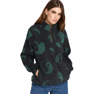Women Volcom Pheelin It Mock Neck Fleece - Women's