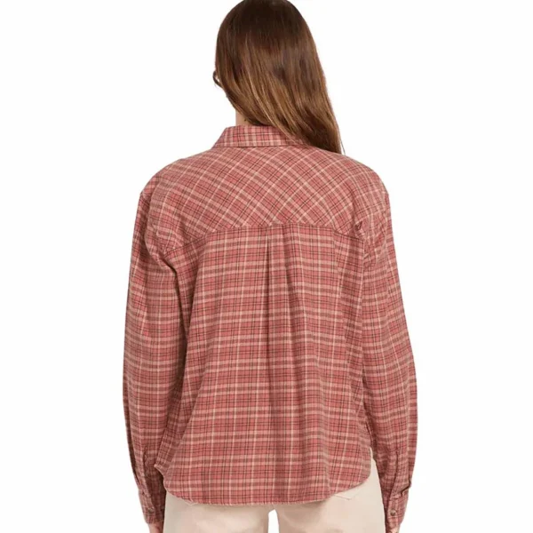 Women Volcom Plaid To Meet U 2 Long-Sleeve Shirt - Women's