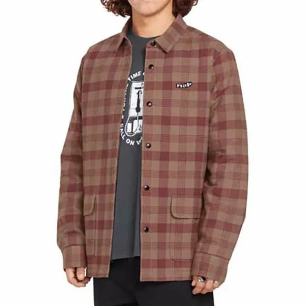 Volcom Stradostone Lined Short-Sleeve Shirt - Men's