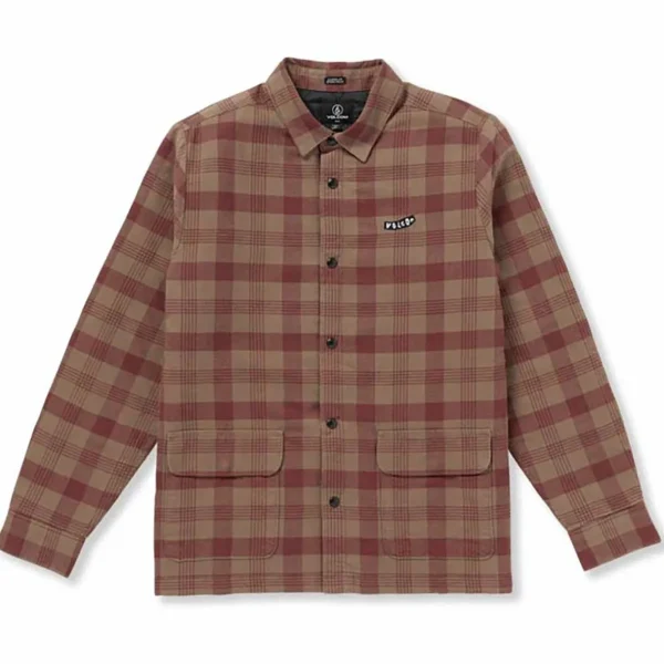 Volcom Stradostone Lined Short-Sleeve Shirt - Men's