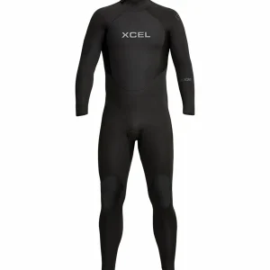 XCEL 4/3 Axis Back Zip Wetsuit + 3mm Axis Round Toe Wetsuit Boots