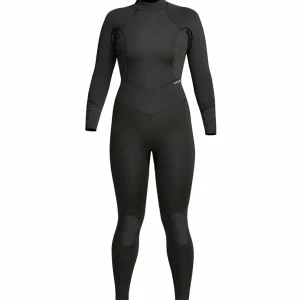 XCEL 4/3 Axis Back Zip Wetsuit - Women's + 3mm Axis Round Toe Wetsuit Boots