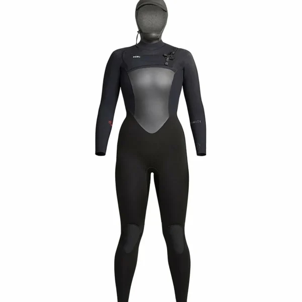 XCEL 5/4 Infiniti Hooded Wetsuit + 3mm Infiniti Split Toe Wetsuit Boots - Women's