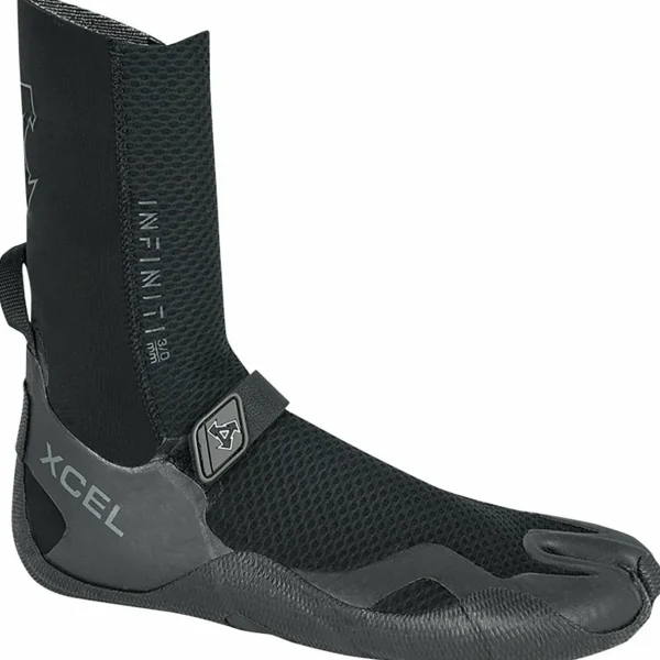 XCEL 3mm Infiniti 5-Finger Wetsuit Gloves + 3mm Infiniti Split Toe Wetsuit Boots