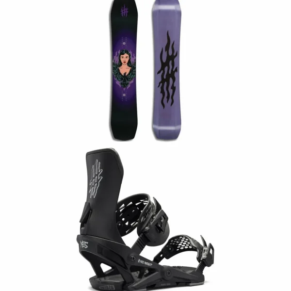 Yes. Eiki Snowboard + Select Snowboard Bindings 2025