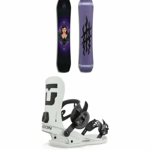 Yes. Eiki Snowboard + Union Strata Snowboard Bindings 2025