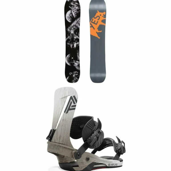 Yes. PYL UnInc DCP XTRM Snowboard + Union Atlas Snowboard Bindings 2025