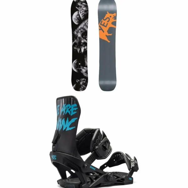 Yes. PYL UnInc DCP XTRM Snowboard + UnInc Snowboard Bindings 2025