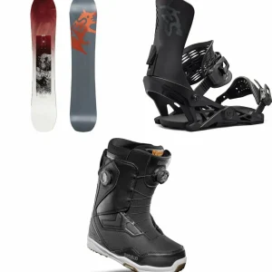 Yes. Standard UnInc. DC XTRM Snowboard + Drive Snowboard Bindings + thirtytwo TM-2 Double Boa Snowboard Boots 2025